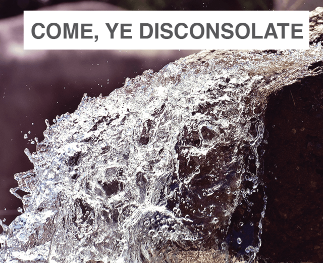 Come, Ye Disconsolate | Come, Ye Disconsolate| MusicSpoke