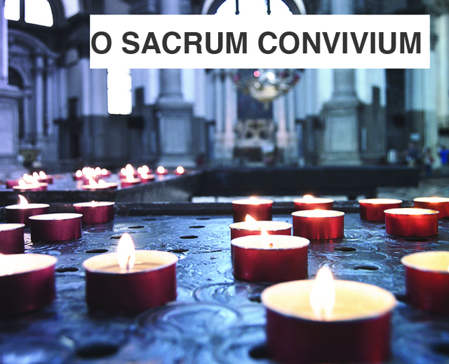 O Sacrum Convivium | O Sacrum Convivium| MusicSpoke