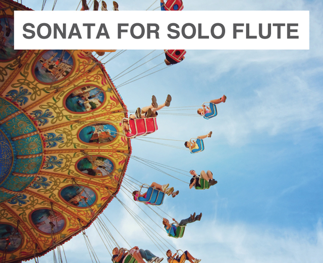 Sonata for Solo Flute | Sonata for Solo Flute| MusicSpoke