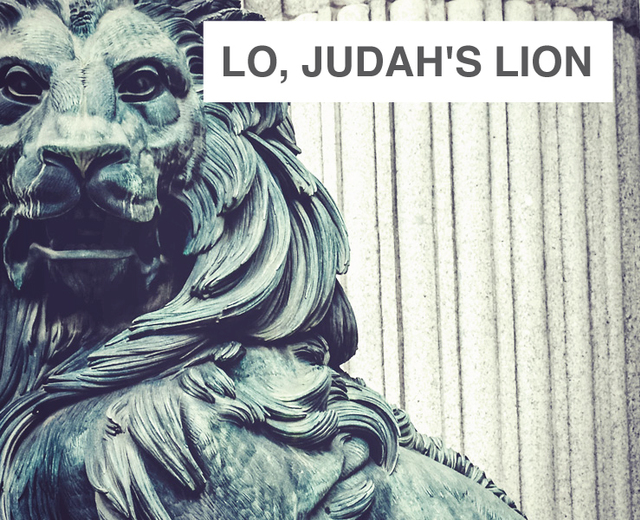 Lo, Judah's Lion Wins the Strife | Lo, Judah's Lion Wins the Strife| MusicSpoke