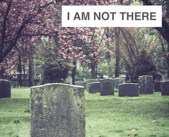 I Am Not There  | I Am Not There | MusicSpoke