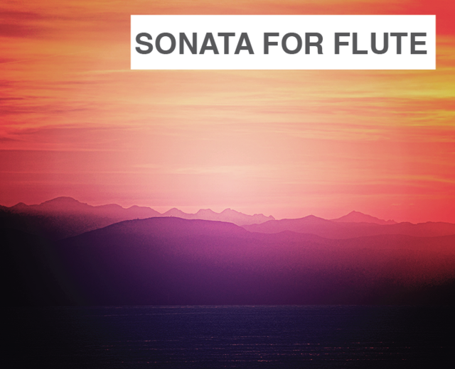 Sonata for Flute and Piano | Sonata for Flute and Piano| MusicSpoke