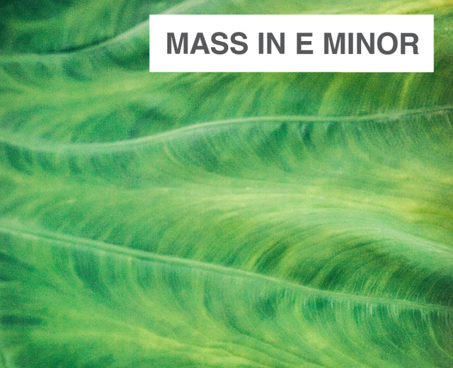 Mass in E Minor | Mass in E Minor| MusicSpoke