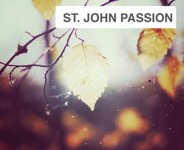 St John Passion | St John Passion| MusicSpoke