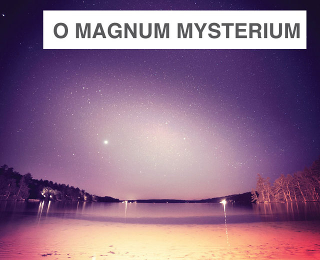 O Magnum Mysterium | O Magnum Mysterium| MusicSpoke